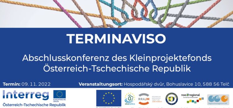 TERMINAVISO: 9. November 2022 – Abschlusskonferenz KPF AT-CZ