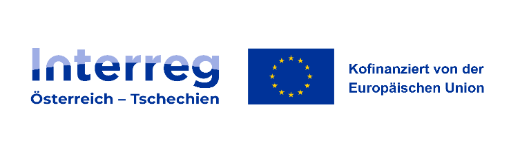 Logo des Förderprogramms „INTERREG Österreich – Tschechien 2021-2027“ © Land NÖ